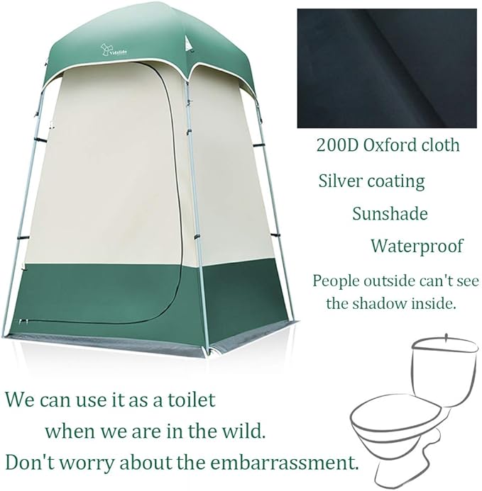 Outdoor Shower Tent Changing Room Privacy Portable Camping Shelters