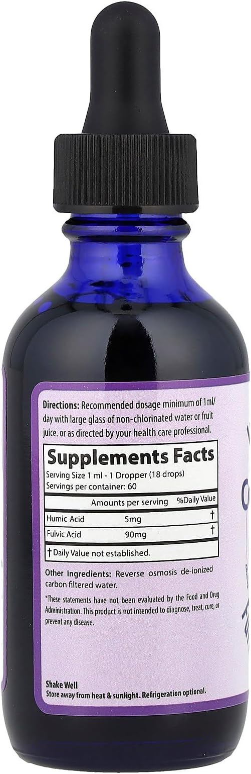 Inner Vitality, Concentrate, Fulvic/Humic Minerals, 2 fl oz