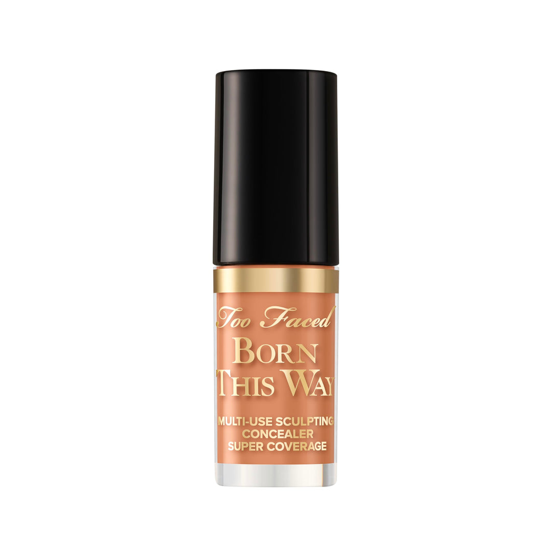 Too Faced Born This Way Super Coverage Multi-Use Concealer | Full Coverage, Oil Free, Long Lasting + Hydrating, 0.06 Fl Oz, Warm Sand