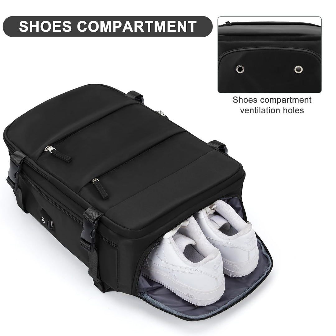 coofay Small Travel Backpack For Women Men Carry On Backpack Gym Backpack College Backpack Waterproof Backpack For Travelling Anti Theft Backpack Sports Backpack