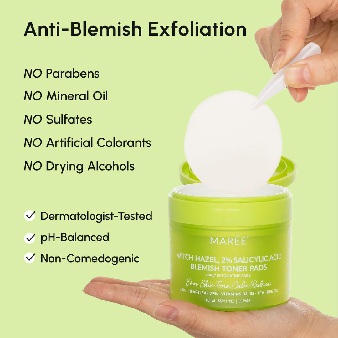 Collagen Toner Pads with Retinol | Hydrating Anti-Aging Wipes for Skin