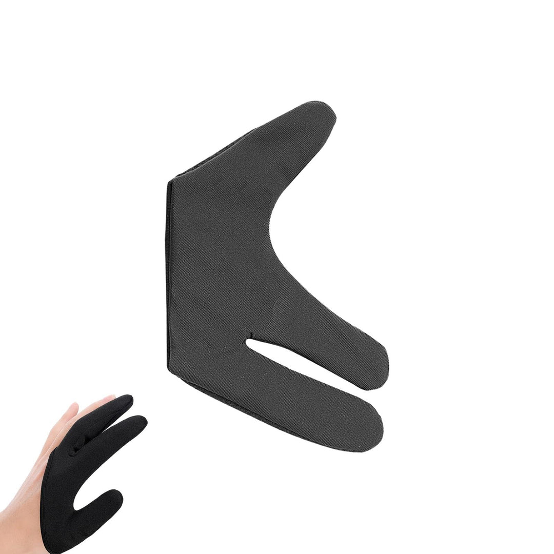 SHZONS Hair Dye 3 Finger Heat Protector | Hair Styling Gloves Heat Resistant,Professional 3 Finger Protection Gloves,Reusable,Heat Protector For Hair Dye