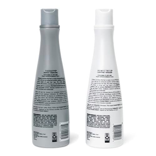 Nexxus Shampoo and Conditioner 2 Count Therappe & Humectress for Dry Hair Care With Proteinfusion Blend for 24-hour Moisture 13.5 oz