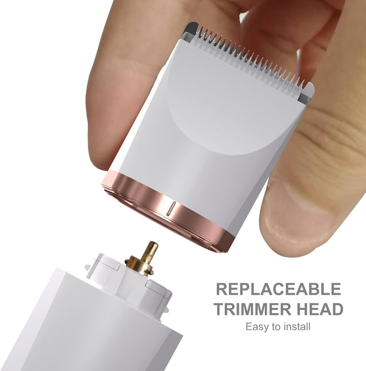 Electric Body Hair Trimmer | Waterproof Groomer for Men & Women | USB Rechargeable