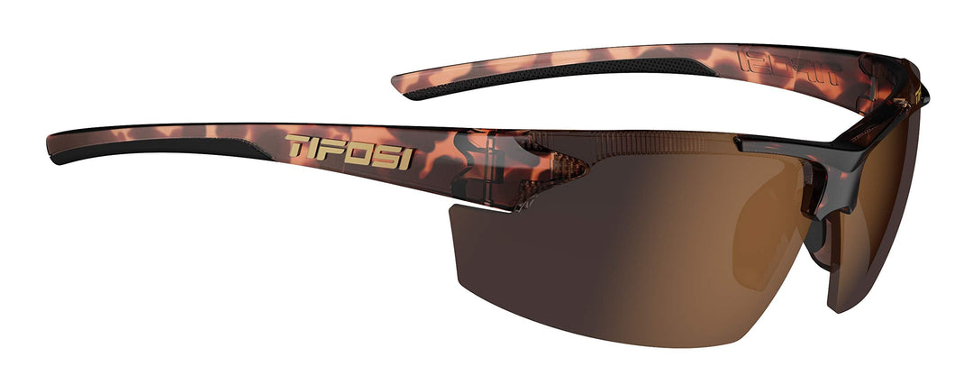 Tifosi Optics Track Sunglasses (Tortoise, Brown)