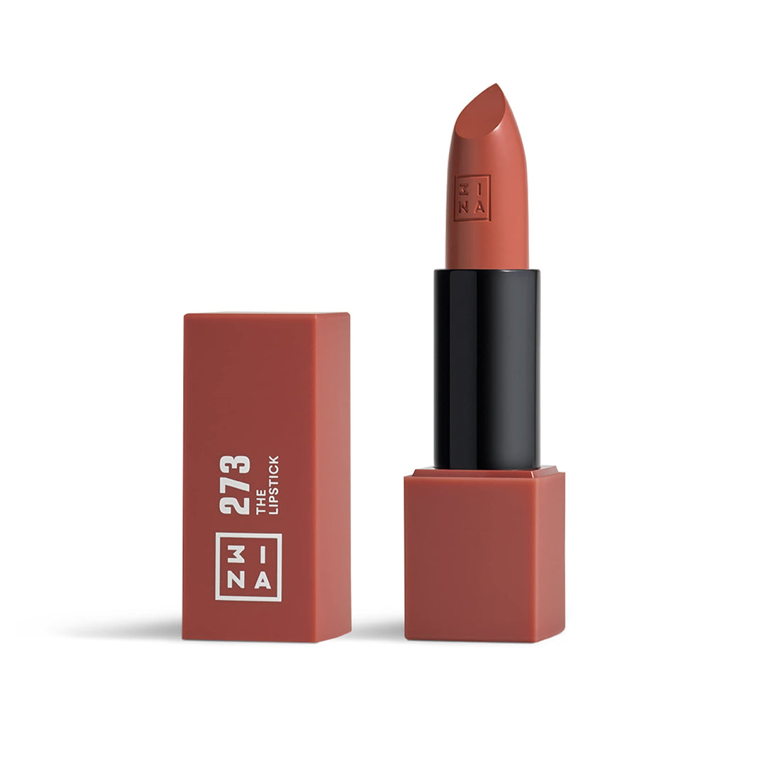 3INA The Lipstick 273 - Outstanding Shade Selection - Matte And Shiny Finishes - Highly Pigmented And Comfortable - Vegan And Cr