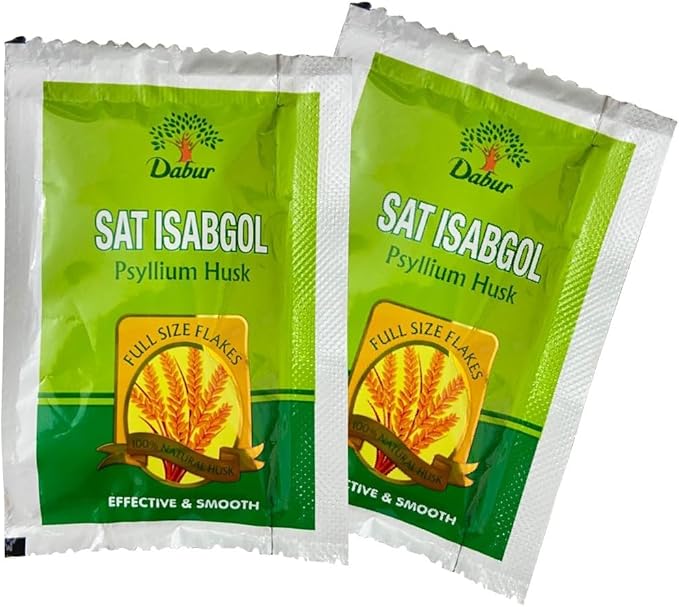 Psyllium Husk Isabgol Rich Source of Dietary Fibre and Gluten Free Pack of 2 Packet