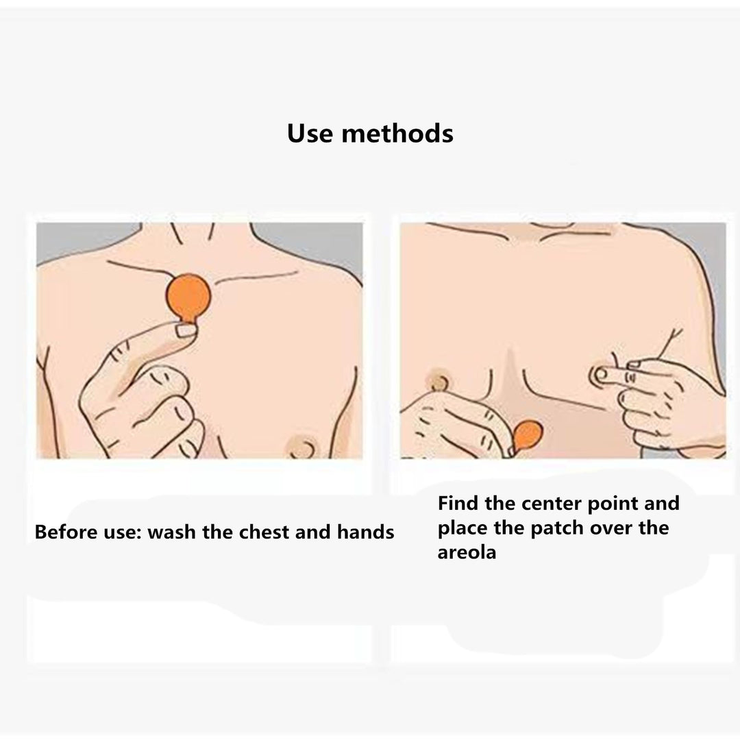 alblinsy 100 Pairs Nipple Cover for Men,Mens Tape Pasties Patch Nipple Covers, Anti Chafing Protector Disposable Adhesive Nipple Guard Stickers for Runners Sports Gym Daily(Transparency)