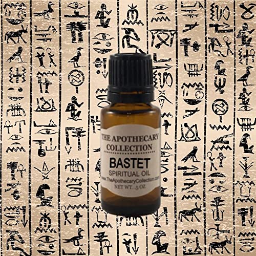 BASTET Egyptian Spiritual Oil (aceite) for Hoodoo, Voodoo, Santeria, Wicca, Rootwork, & Spells