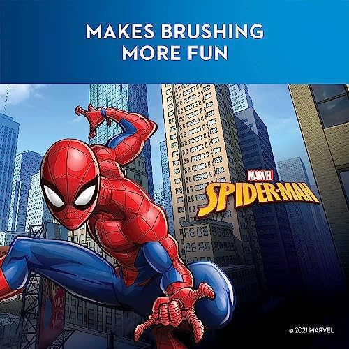 Oral-B Kids Electric Toothbrush Featuring Marvel's Spiderman, for Kids 3+