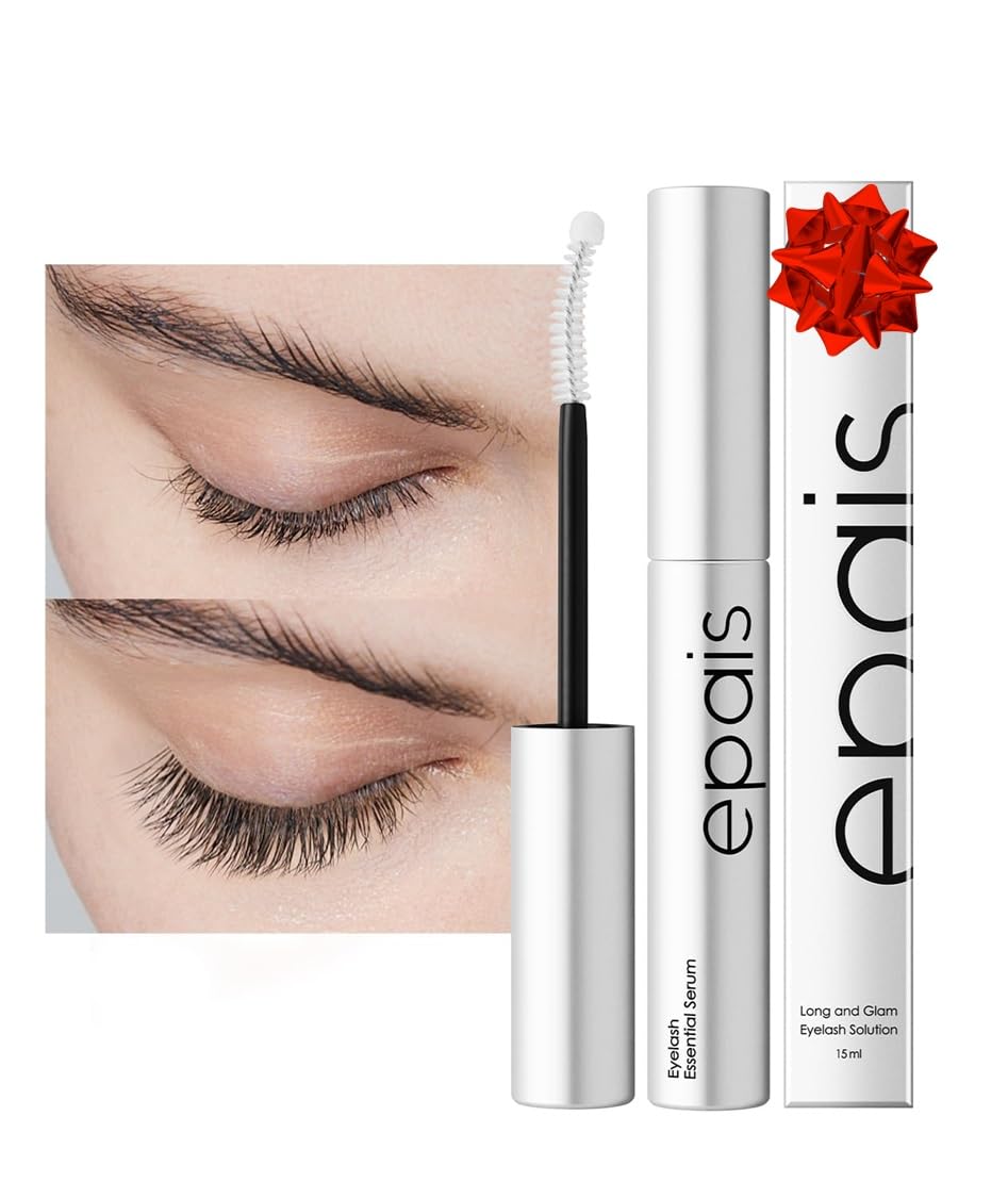 EPAIS Essential Eyelash Growth Serum, Jumbo Size 15ml/0.5fl.oz - Safe & Gentle Lashes Care, Nutrient Formula for Longer, Fuller,