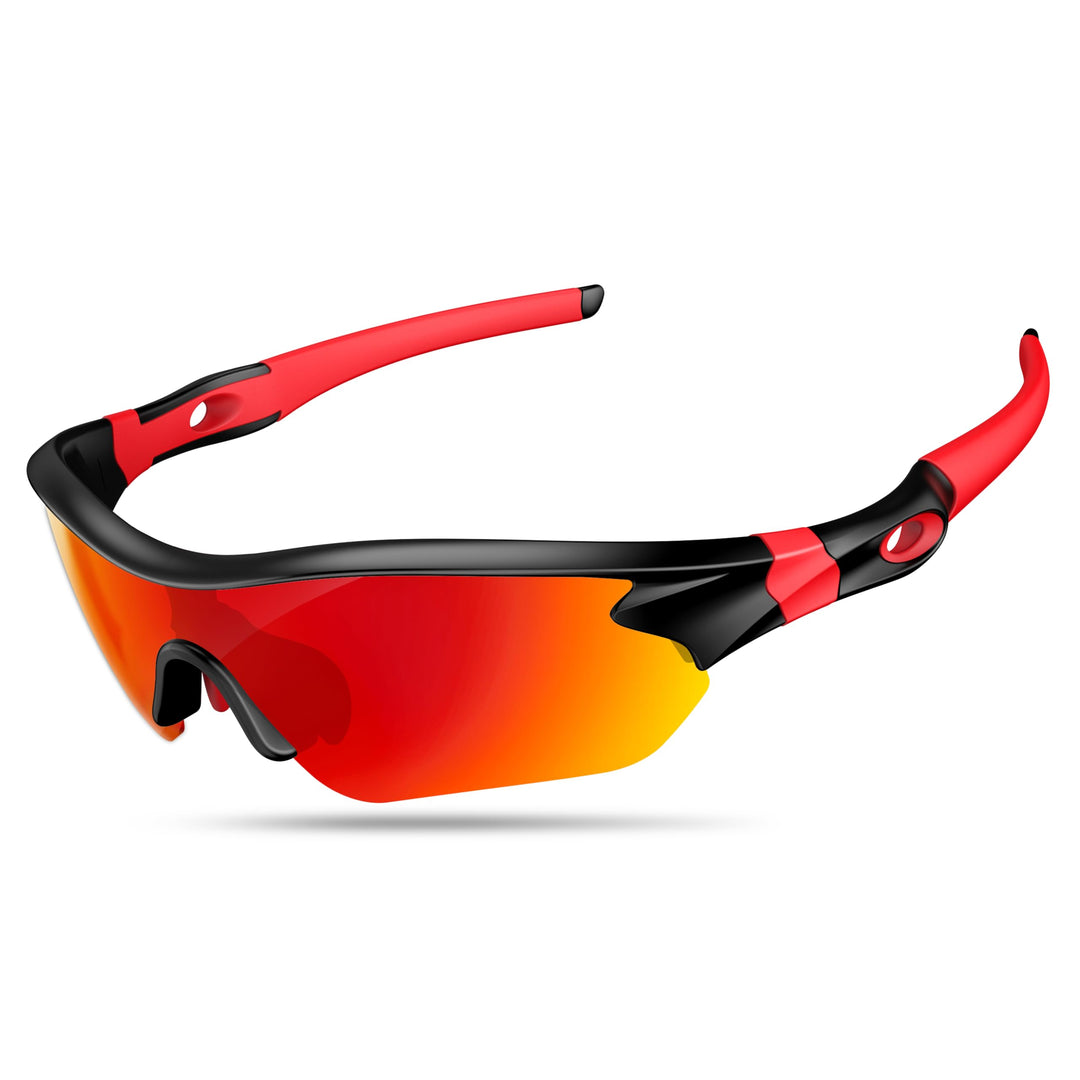 Polarized Sports Sunglasses for Men Women Youth Baseball Running Fishing Tennis Golf Cycling Driving Motor TAC UV400 TR90