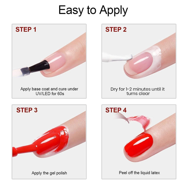 Beetles Gel Nail Polish Set | 3PCS 15ML | Long-Lasting Shine & Marble Effect