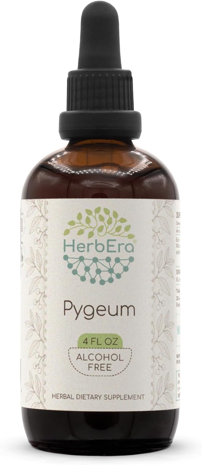 Pygeum B120 Alcohol Free Herbal Extract Tincture, Super-Concentrated Wildcrafted Pygeum (Pygeum Africanum) (4 fl oz)