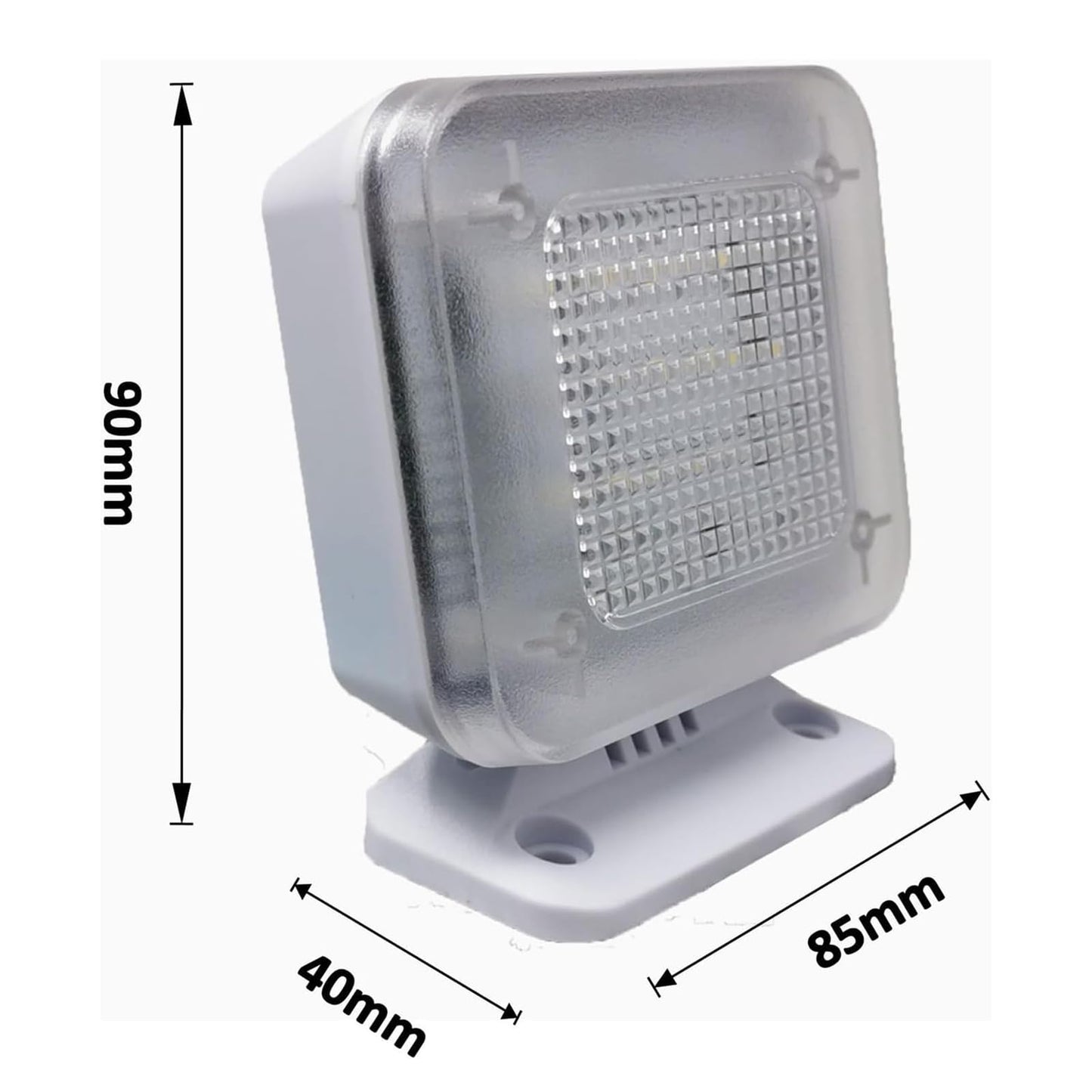 McbeAn Fake TV Simulator, LED TV Simulator Home Security Anti-Burglar Equipment, Auto Power On/Dusk Sensor/Built-in Light Source Sensor, for Use When There Is No One At Home