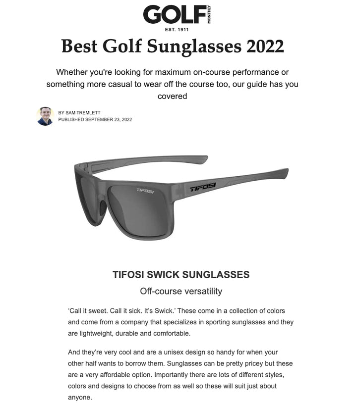 Tifosi Optics Swick Sunglasses (Brown Fade/Brown Lenses)