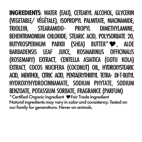 SheaMoisture Hair Cream Aloe Butter & Vitamin B3 With A Boost Of Hydration To Hydrate Scalp + Moisturized Hair 4oz