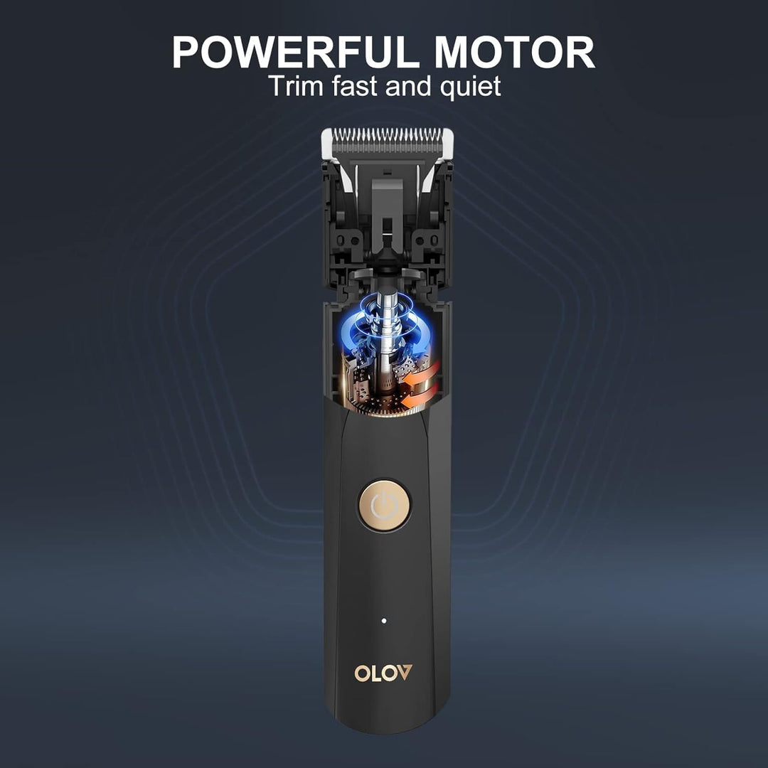 Electric Body Hair Trimmer | Waterproof Groomer for Men & Women | USB Rechargeable