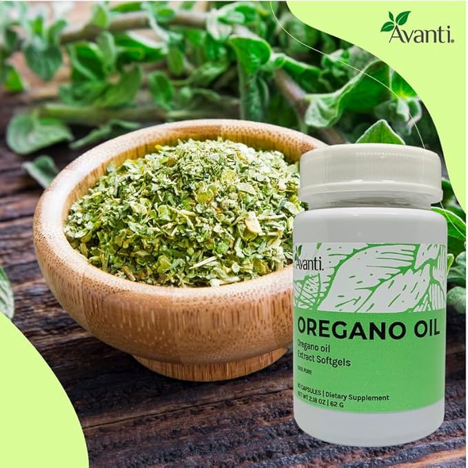 Avanti - Oregano Oil, 150mg Concentrated Oil, softgel, additive Free