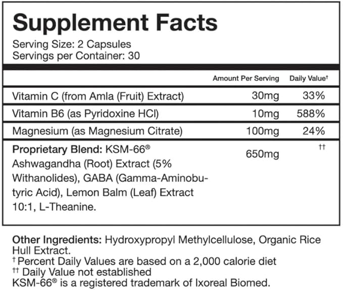 Alo Chill Capsules Relaxation Supplement Which Supports Calmness And Mental Clarity