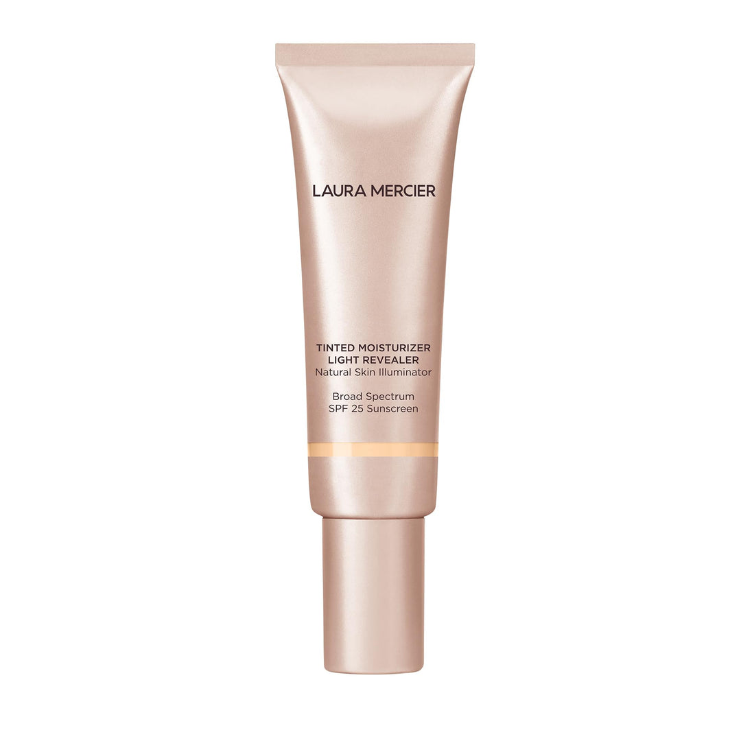 Laura Mercier Tinted Moisturizer Light Revealer Natural Skin Illuminator with SPF 25: All Day Hydration, Ultra-Sheer Coverage, Luminous & Radiant Finish, Skin Tint, Cameo