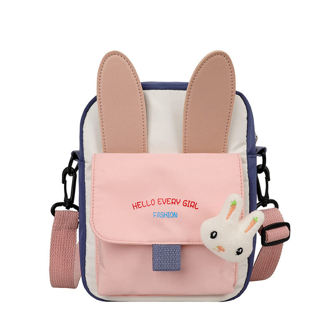Hiflyer Girls Purse Kids Purse, Bunny Bag Bunny Purses for Girls, Little Girls Purse Toddler Purse for Girls Kids Bags for Girls (Pink)