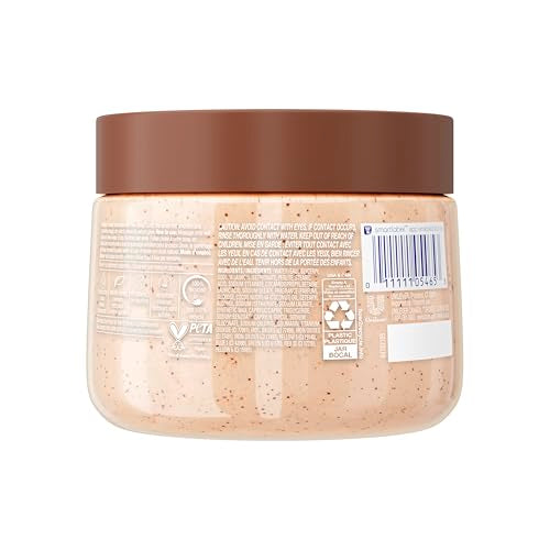 Dove Brown Sugar and Coconut Body Scrub Exfoliates and Deeply Nourishes for Smooth, Radiant Skin 15oz