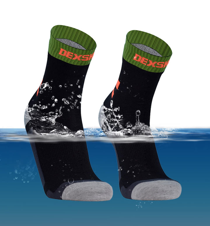 DexShell Men's Standard Athletic Sock, Blaze Orange, Medium