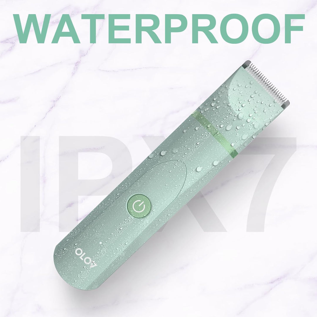 Electric Body Hair Trimmer | Waterproof Groomer for Men & Women | USB Rechargeable