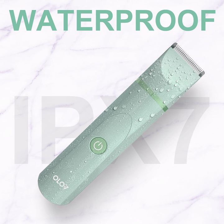 Electric Body Hair Trimmer | Waterproof Groomer for Men & Women | USB Rechargeable