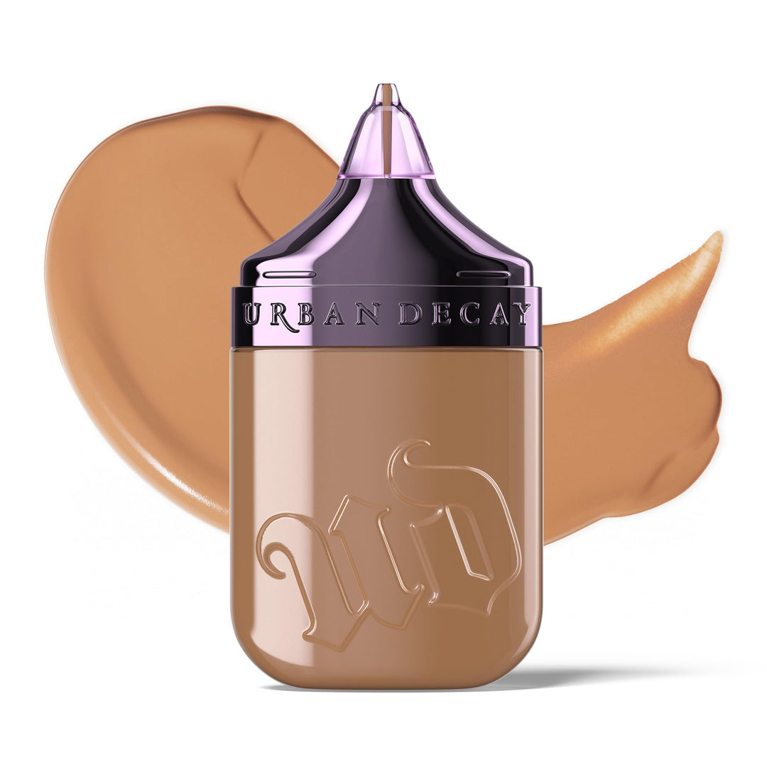 Urban Decay Face Bond Self-Setting Waterproof Foundation, Medium Coverage, Natural Matte Finish, 3% Niacinamide Serum Improves Skin Texture Feel, Transfer-Resistant, Sweat-Proof, Blurs Skin - Shade 19