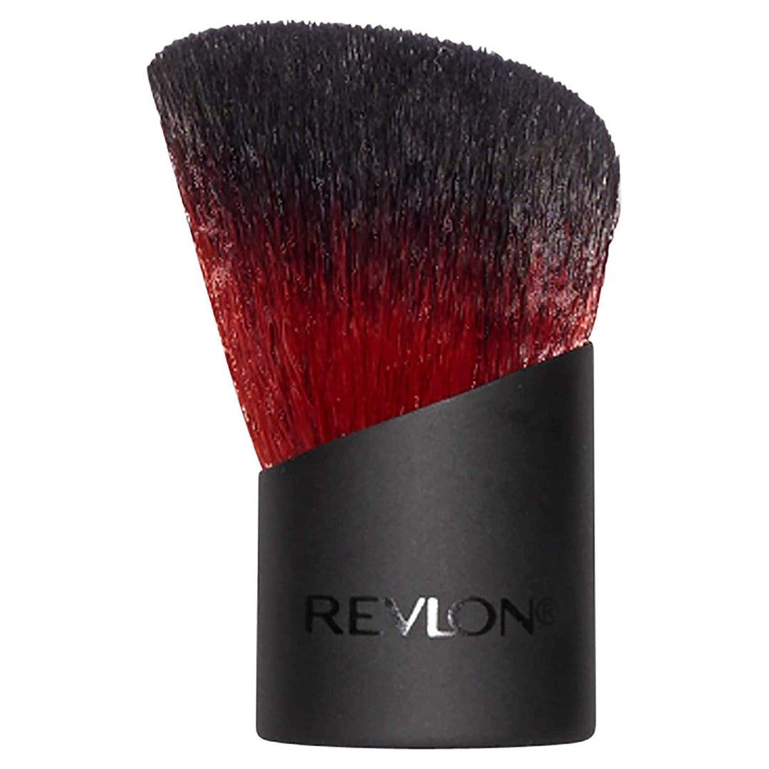 Revlon Kabuki Brush, Face Makeup Brush For Loose And Pressed Powder, Vegan And Coated