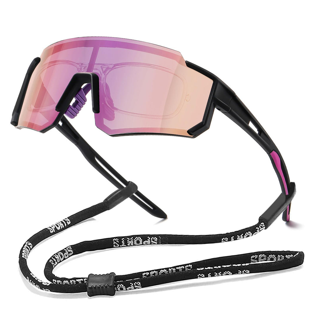 TURBOPEP Polarized Sports Sunglasses for Men and Women,Fishing Cycling Mountain Bike Baseball Sunglasses with UV Protection