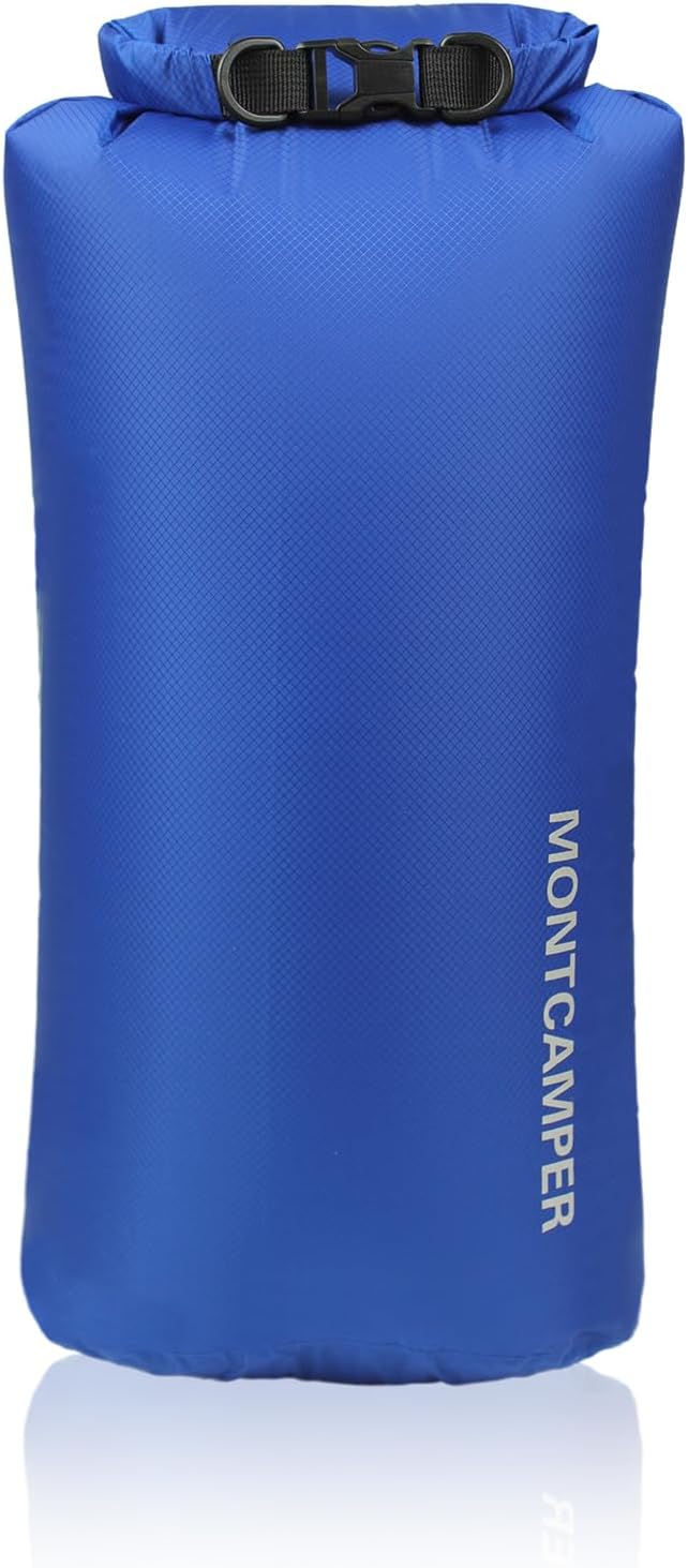 Upgraded 30D Nylon Waterproof Dry Bag-Extra Large Storage Sack for Hiking, Kayaking and Rafting-Roll Top Closure-Float on Water(20L/Blue)