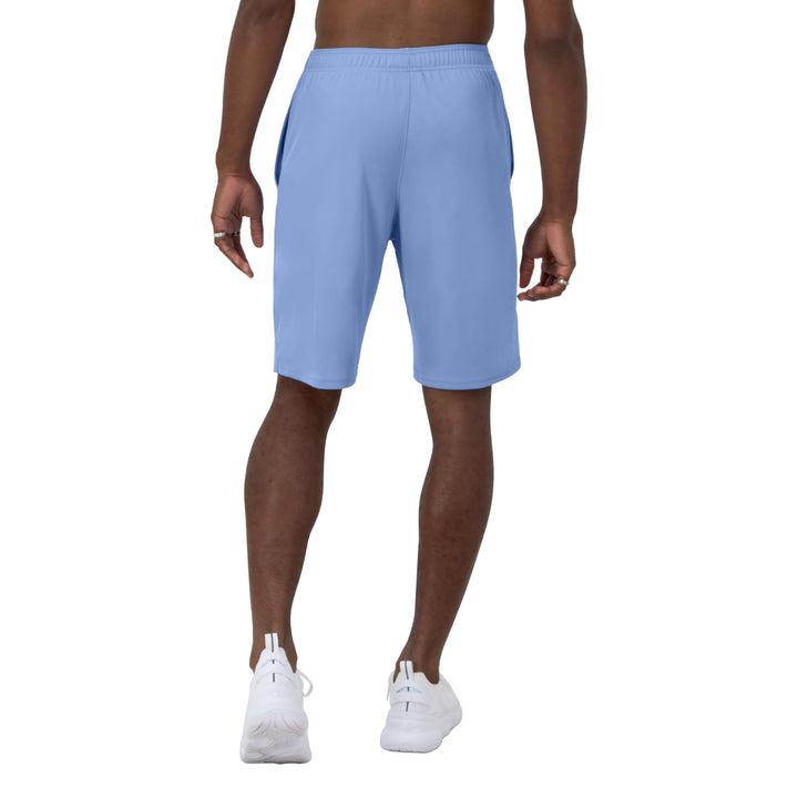 Champion Sport, Moisture Wicking, Athletic Men, Gym Shorts (Reg. or Big & Tall), Plaster Blue C Logo