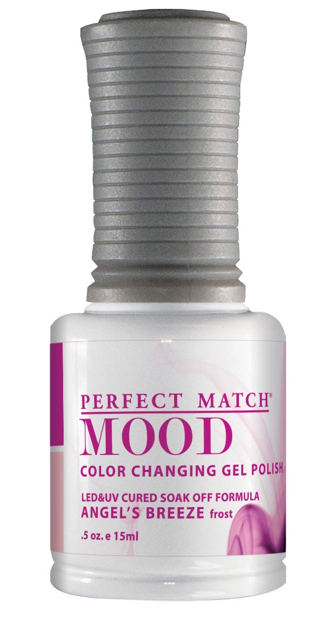 Lechat - Perfect Match Mood Gel Polish - Hearts Desire - (0.5 Ounce) - Frost Finish - Changes With Temperature - Long Lasting