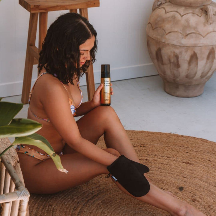 b.tan Ultra Long-Lasting Self Tanner Mousse | Vegan Dark Bronze Glow - 1 Hour Express