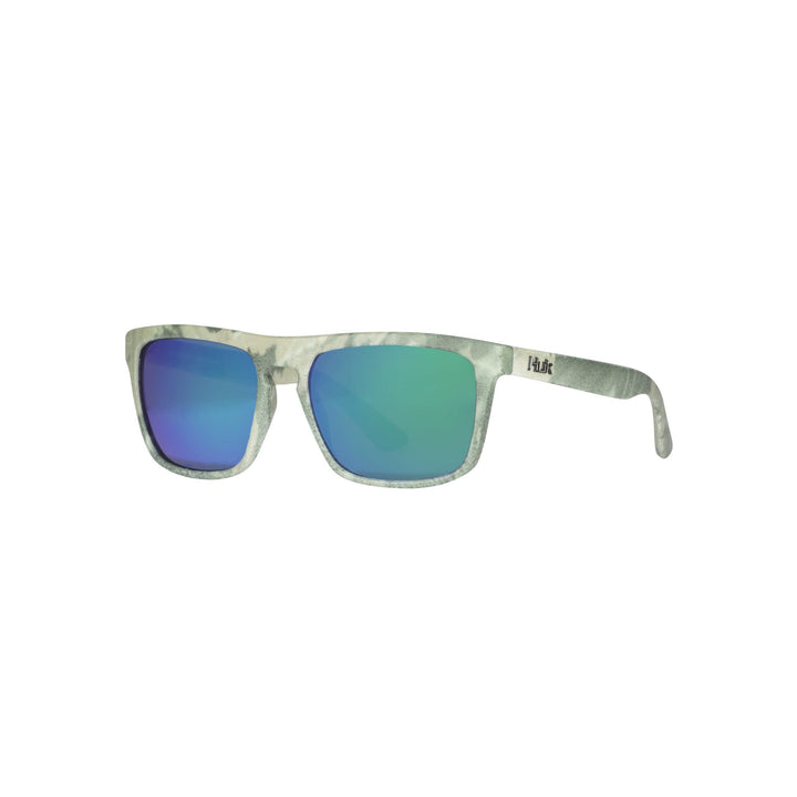 HUK, Polarized Lens Eyewear with Performance Frames, Fishing, Sports & Outdoors Sunglasses Oval, (Siwash) Green Mirror/Southern Tier Subphantis, Medium