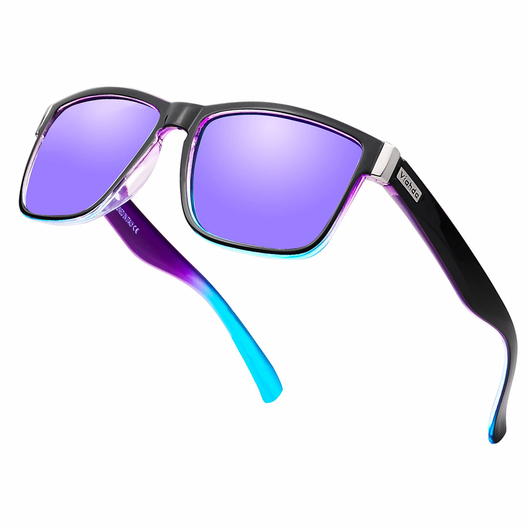 VIAHDA Polarized Sports Sunglasses for Man Cycling Running Fishing Golf Sun glasses Women HD6009