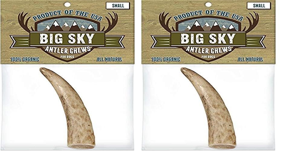 Big Sky Antler Chew, Small 1Ct (Pack of 2)
