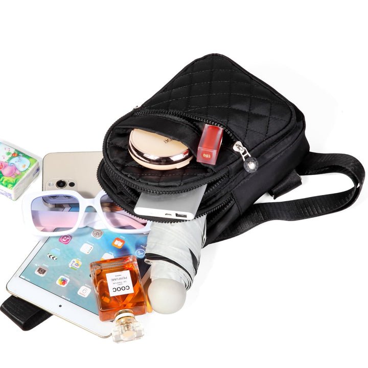 AOSTIHOT Crossbody Small Sling Backpack Sling Bag for Women Men, Chest Bag Daypack Crossbody for Travel Sport Running Hiking