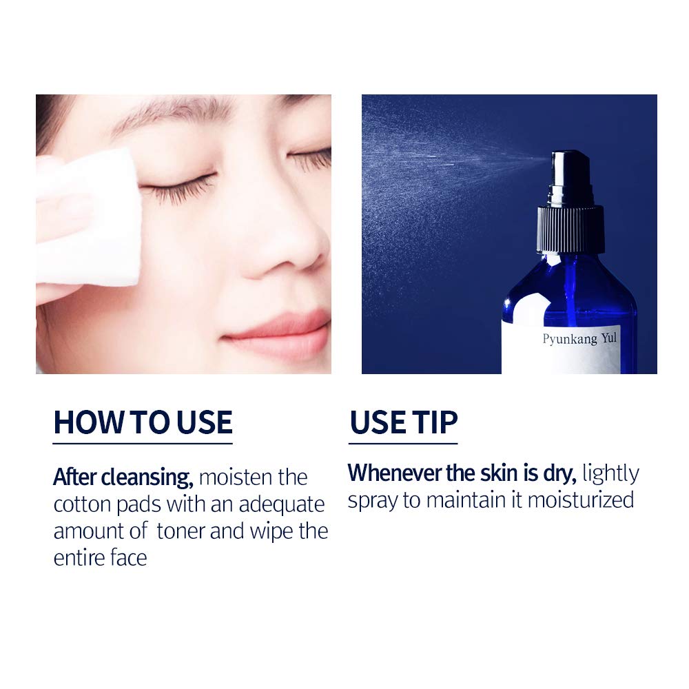 [PKY] Pyunkang Yul Mist Toner for Refreshing Hydration, Moisturizing Facial Spray Toner, Only 5 Ingredients, Zero-Irritation, Korean Skincare, (3.4 Fl. Oz, 200ml)