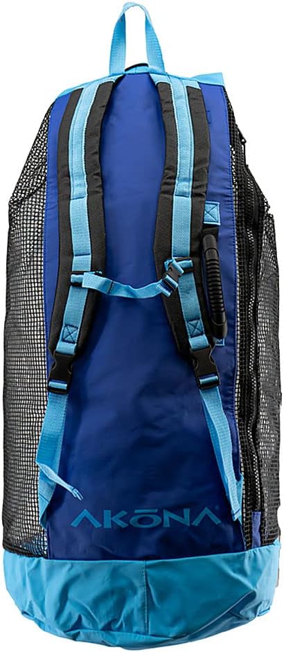 AKONA Huron DX Heavy Duty Mesh Backpack with Dry Bag