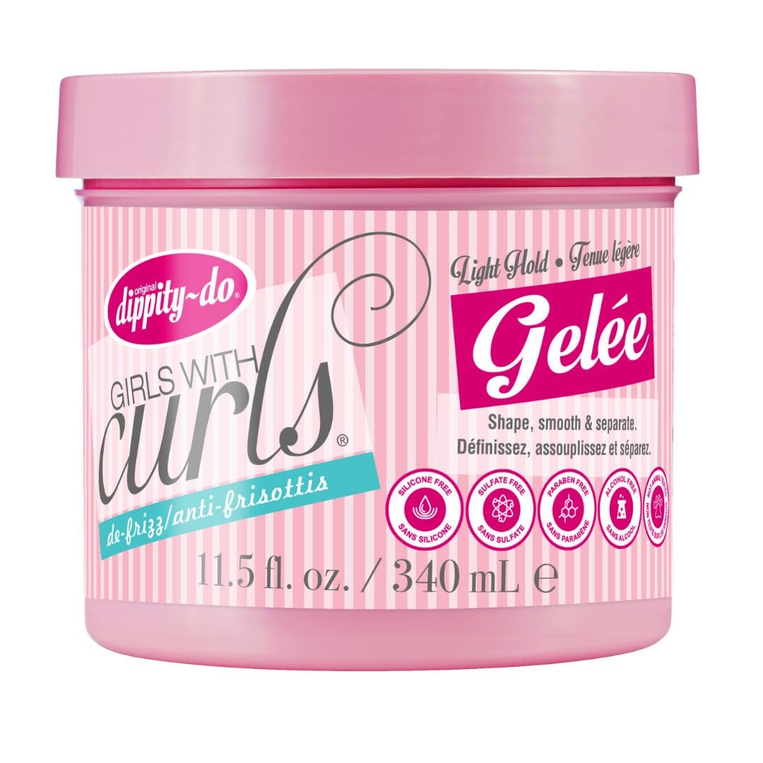 Dippity Do Girls with Curls Anti Frizz Gelee 11.4 OZ