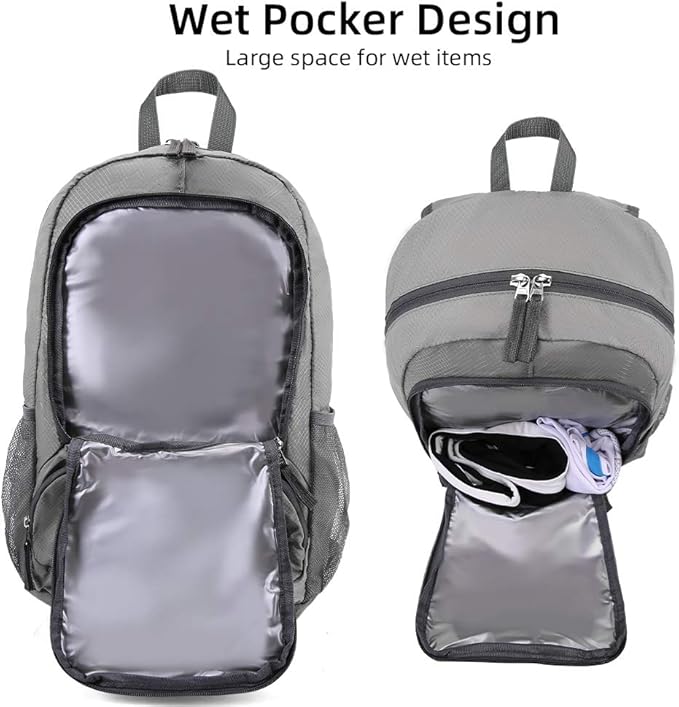 35L Lightweight Foldable Waterproof Packable Travel Small Hiking Backpack Daypack for men women