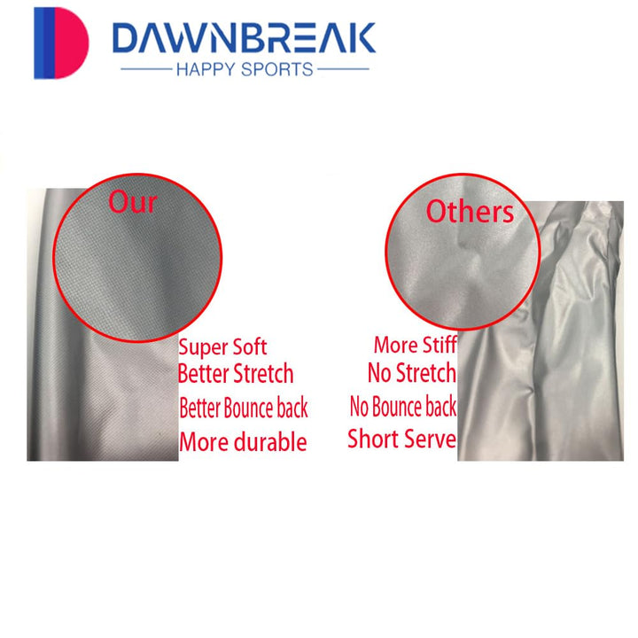 DawnBreak Sauna Sweat Suit for Women/Men Exercise Weight Loss Gym Fitness Workout Silver - M
