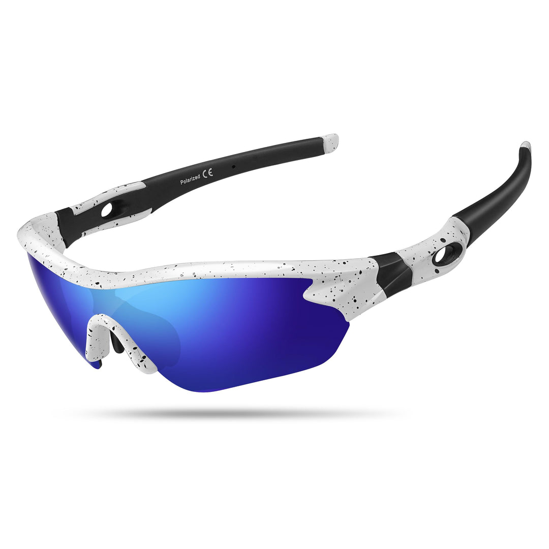 Polarized Sports Sunglasses for Men Women Youth Baseball Running Fishing Tennis Golf Cycling Driving Motor TAC UV400 TR90