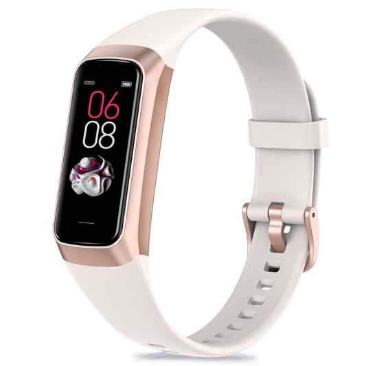 Fitness Tracker with Step Counter/Calories/Stopwatch, Activity Tracker, Health Tracker with Heart Rate Monitor, Sleep Tracker,1.10''AMOLED Touch Color Screen, Pedometer Watch for Women Men Kids