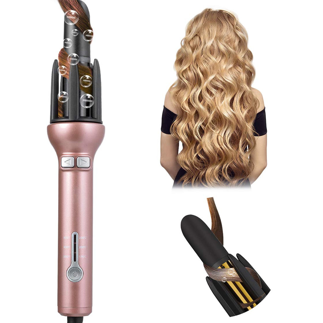 Automatic Hair Curling Iron for Long Hair Auto Curler Ceramic Self Rotating Curling Wand Spinning Spiral Curling Wand Profession