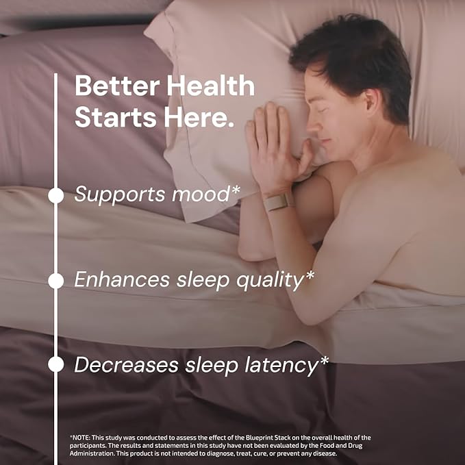 Blueprint Bryan Johnson Longevity Mix - Muscle Builder & Recovery Supplement - Promotes Focus and Balanced Mood - Creatine, L-Theanine- Vegan, Keto Friendly (30 Servings (Pack of 1), Pineapple Yuzu)